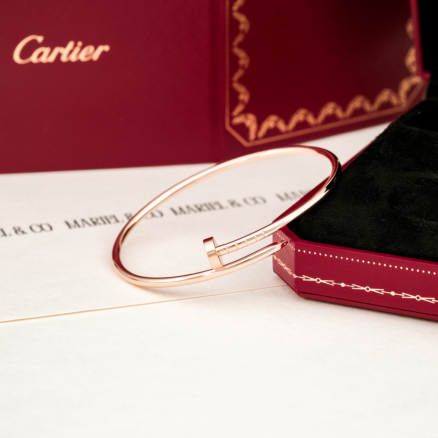 JUC BRACELET SMALL MODEL, ROSE GOLD