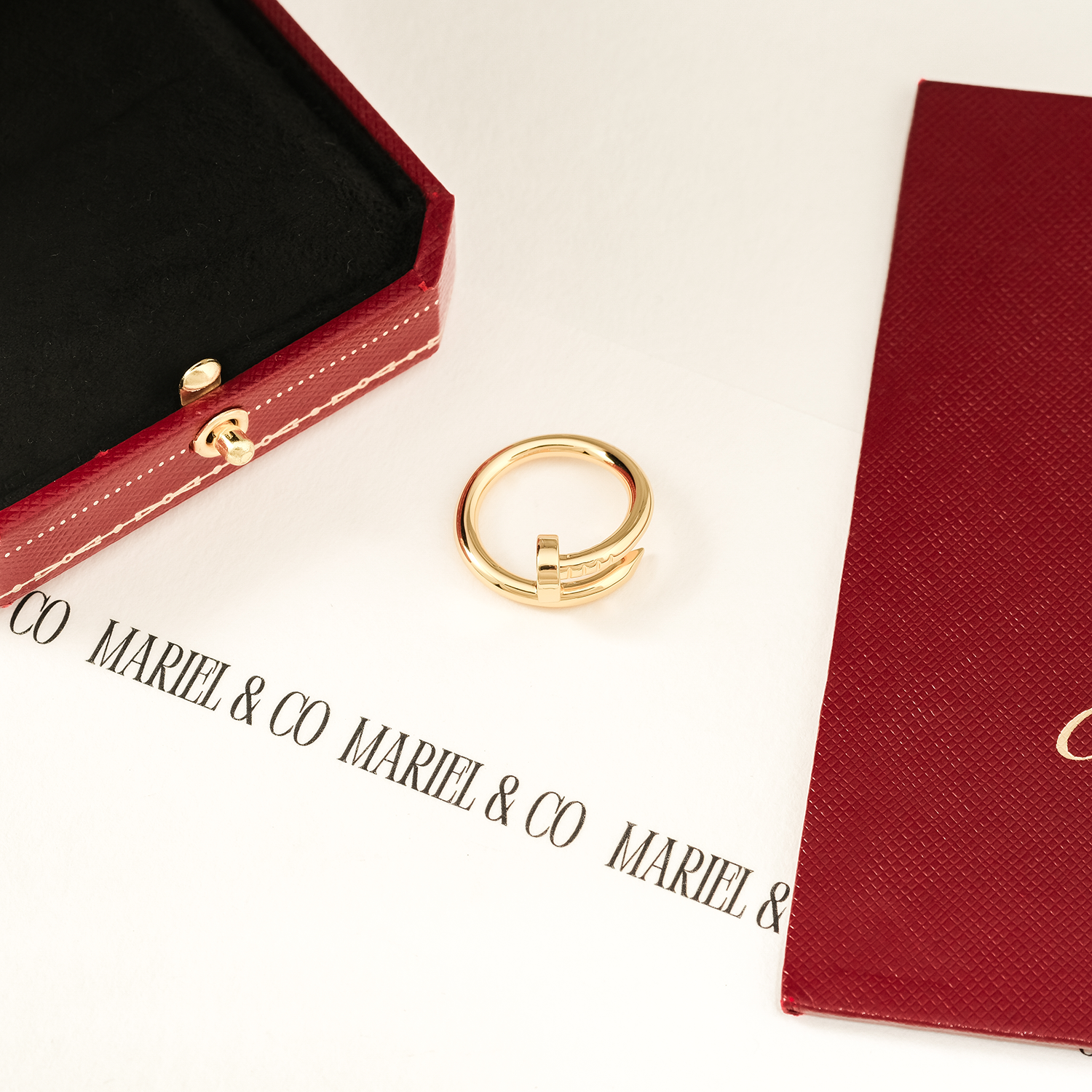 JUC RING, YELLOW GOLD