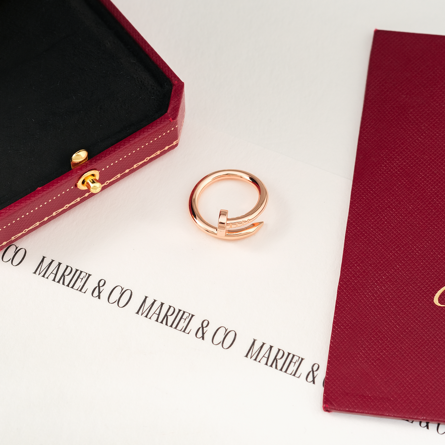 JUC RING, ROSE GOLD