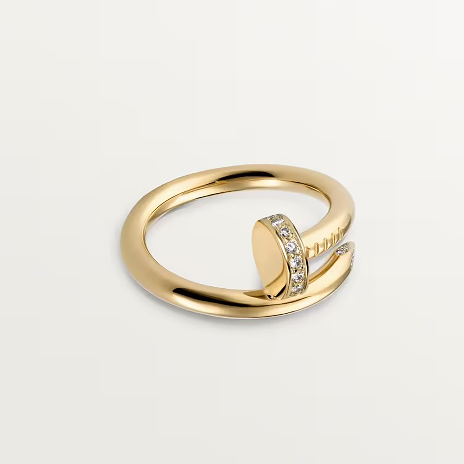 DIAMOND JUC RING, YELLOW GOLD