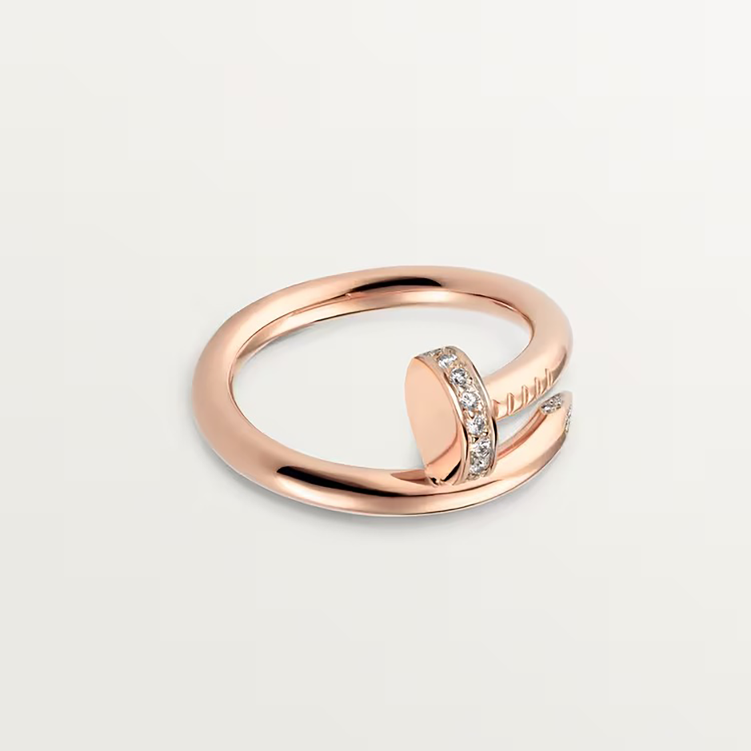 DIAMOND JUC RING, ROSE GOLD