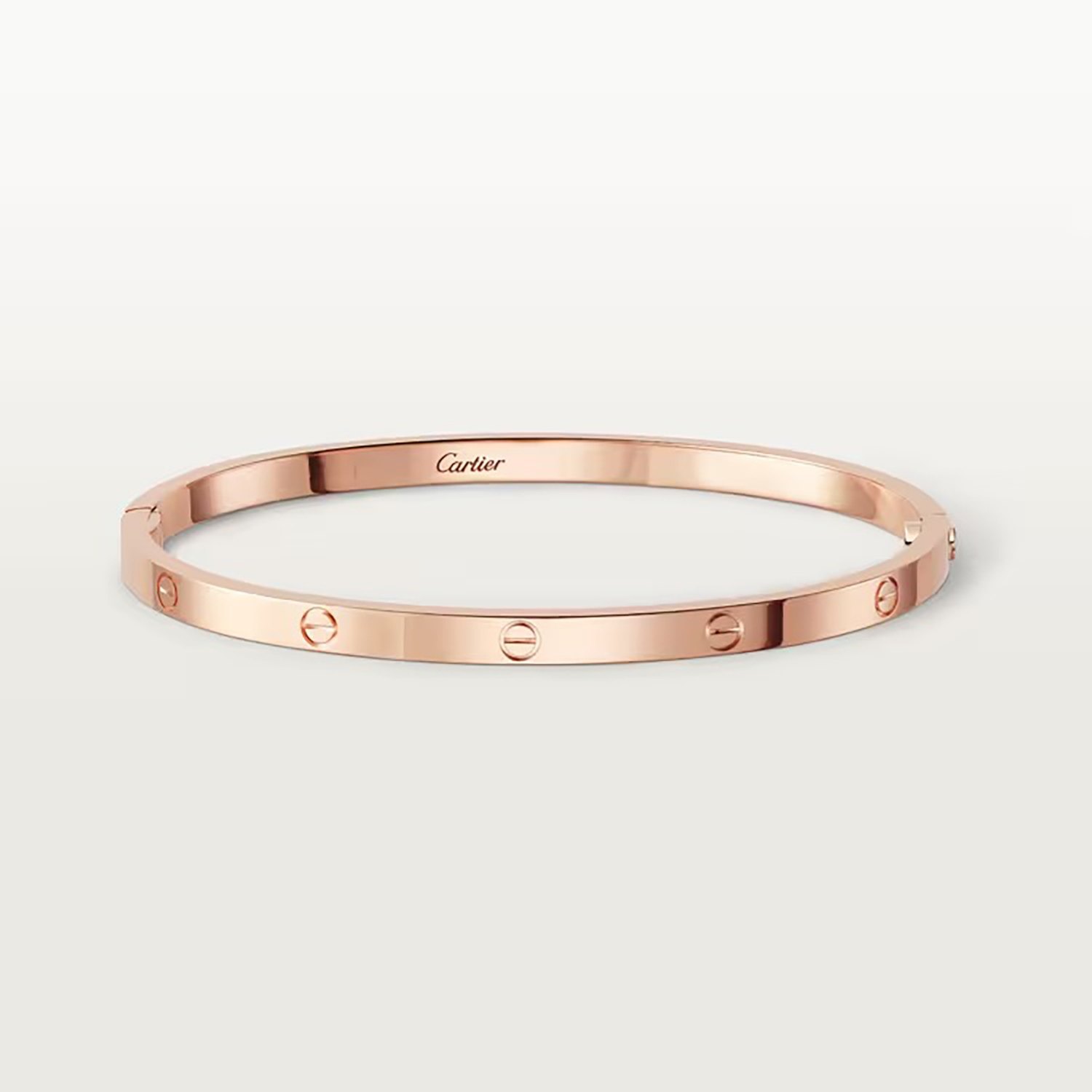 L BRACELET SMALL MODEL, ROSE GOLD
