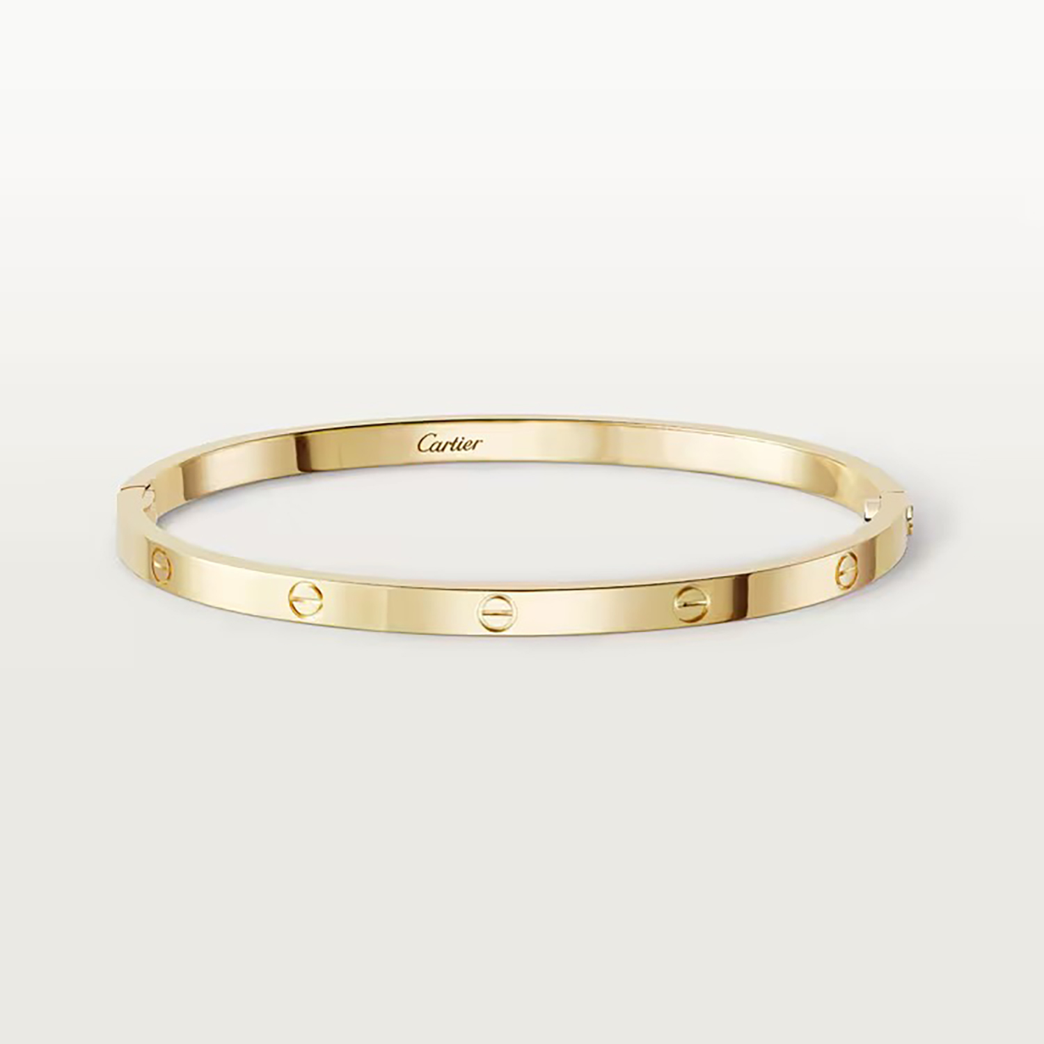 L BRACELET SMALL MODEL, YELLOW GOLD